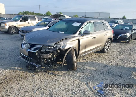 2017 Lincoln Mkx Reserve from USA, damaged, VIN 2LMPJ6LR3HBL37314